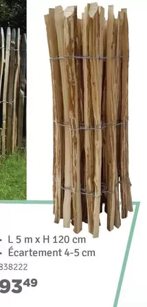 Clôture en bois