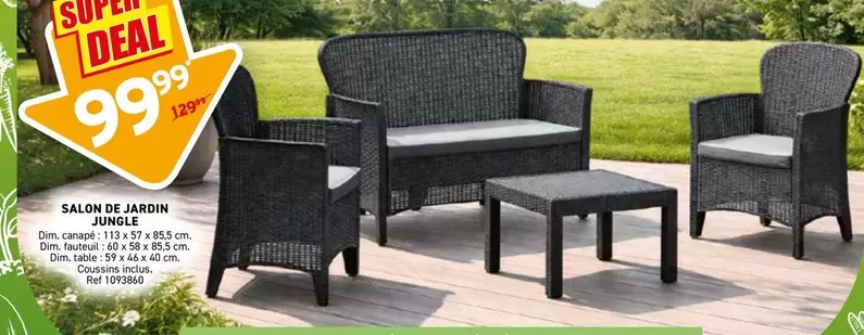 De - SALON DE JARDIN JUNGLE