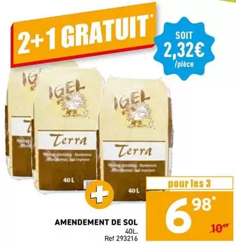 De - AMENDEMENT DE SOL 40L