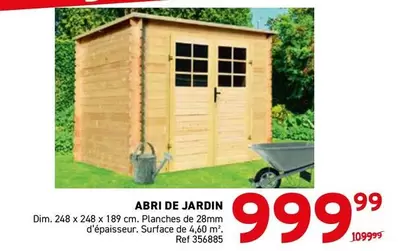 De - ABRI DE JARDIN