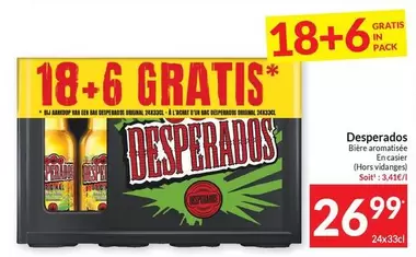 Origin - Desperados Bière aromatisée