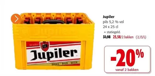 Jupiler - pils 5,2 % vol 24 x 25 cl