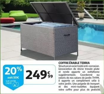 De - COFFRE ÉRABLE TERRIA