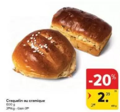 Craquelin ou cramique