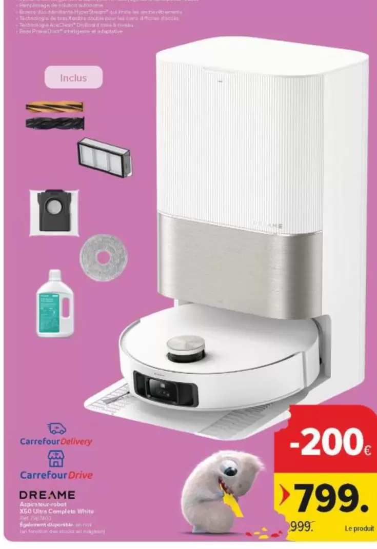 De - Robot aspirateur laveur L10s Ultra