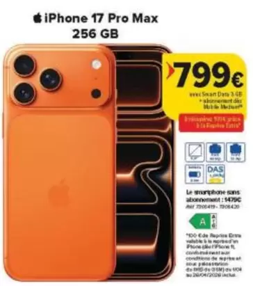 Iphone - iPhone 17 Pro Max 256 GB