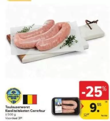 Toulouserworst Kwaliteitseten