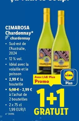 De - CIMAROSA Chardonnay*