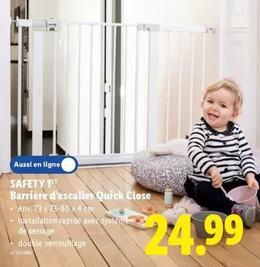 De - Barri
uevo d'escalier Quick Close