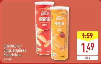 Snack - Chips empilées Stapelchips