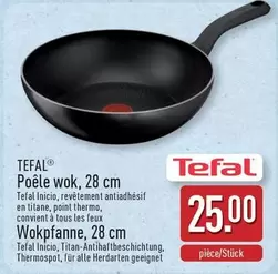 Titan - Poêle wok, 28 cm