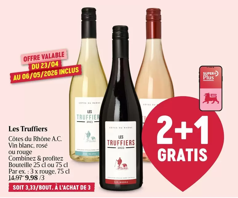 De - Les Truffiers Côtes du Rhône A.C.