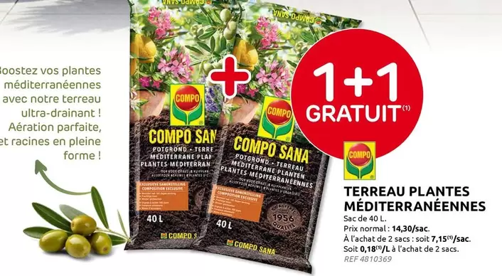 De - TERREAU PLANTES MÉDITERRANÉENNES