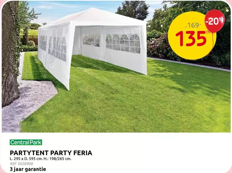 Park - PARTY TENT FERIA