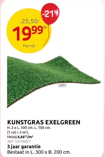 KUNSTGRAS EXELGREEN
