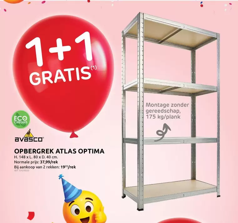 OPBERGREK ATLAS OPTIMA