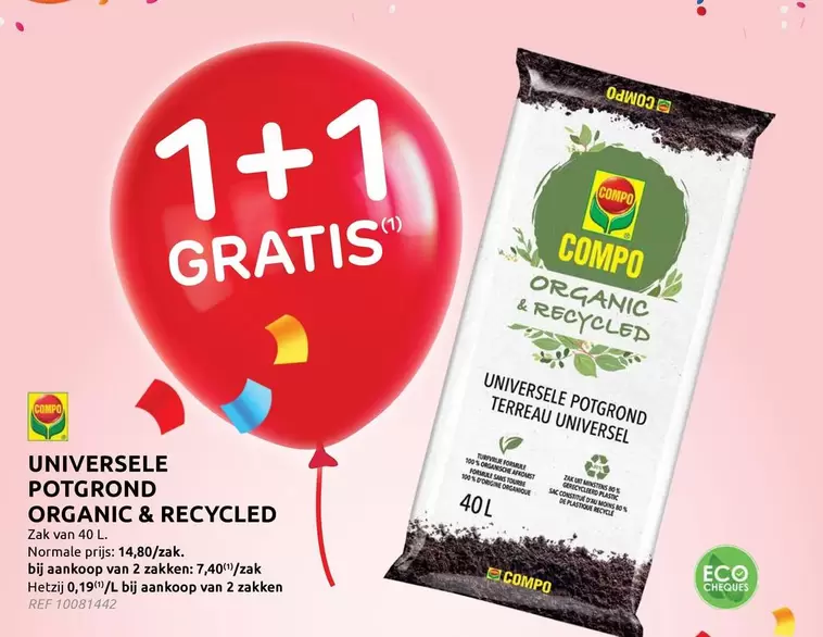 De - Universele Potgrond Organic & Recycled