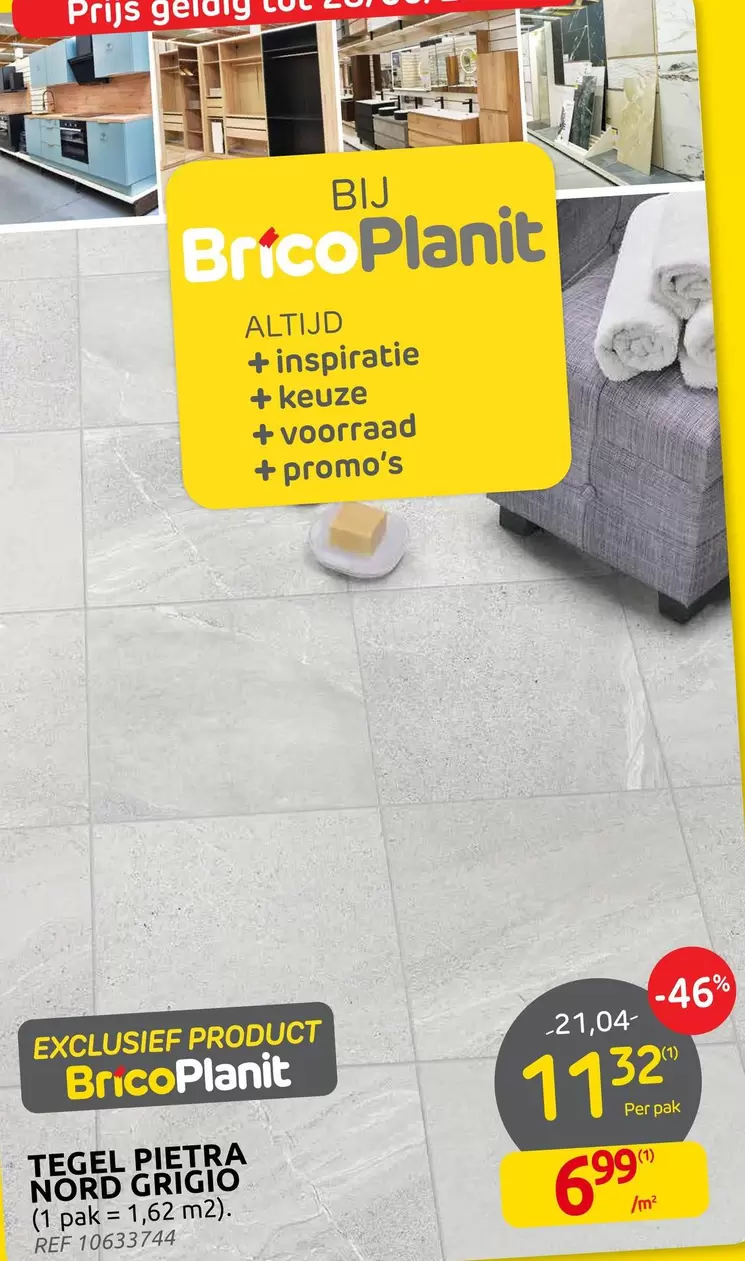 TEGEL PIETRA NORD GRIGIO