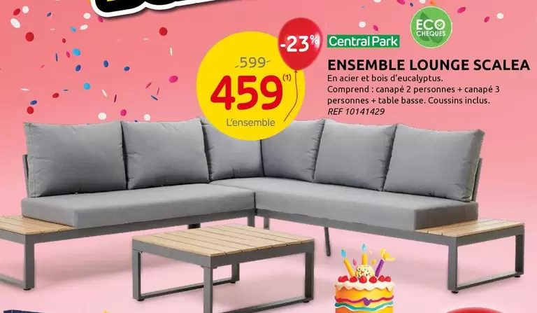 Park - ENSEMBLE LOUNGE SCALEA Ref 1014149