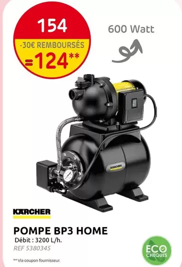 Karcher - POMPE BP3 HOME