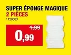 SUPER ÉPONGE MAGIQUE 2 PIÈCES 1129503
