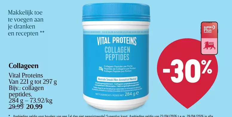 De - Collageen Peptides