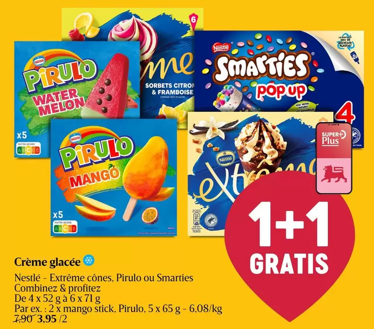 De - Extrême cônes, Pirulo ou Smarties