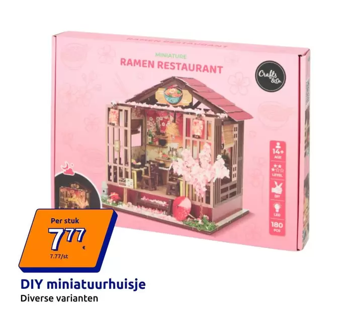 Ramen - DIY miniaturehuisje