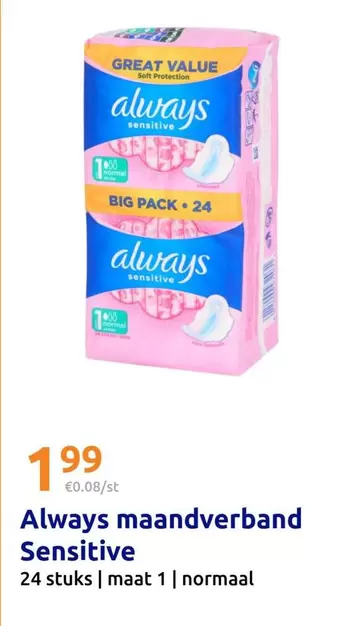 maandverband Sensitive