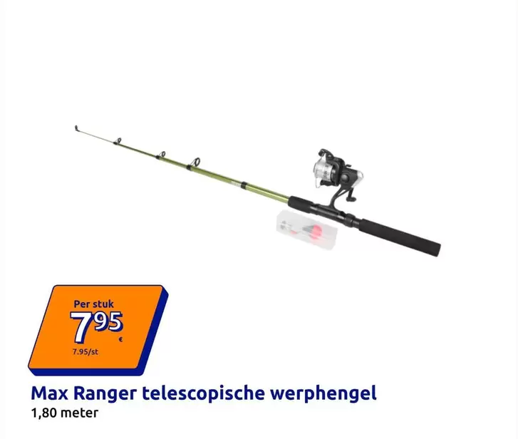 Max Ranger telescopische werphengel