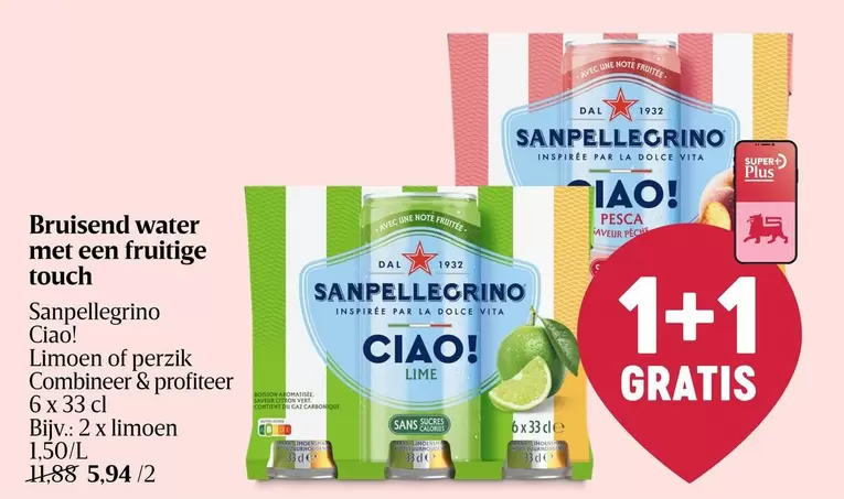 De - Bruisend water met een fruitige touch