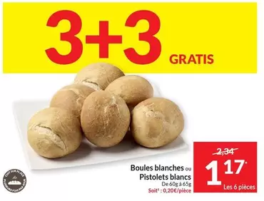 De - Boules blanches ou Pistolets blancs