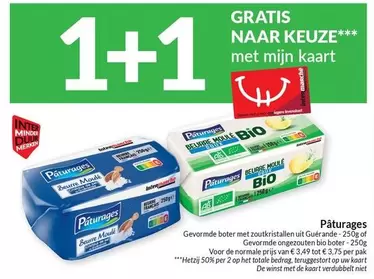 Nos - Beurre Moulé aux Cristaux de sel de Guérande