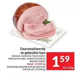 Jambon cuit aromatisé