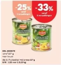 Fruits cocktail in syrup