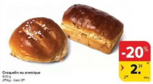 Craquelin ou cramique