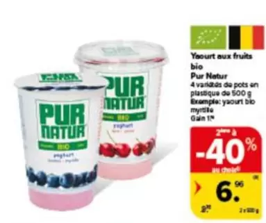 De - Yaourt aux fruits bio