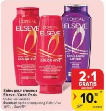 Real - Soins pour cheveux Elseve Color Vive