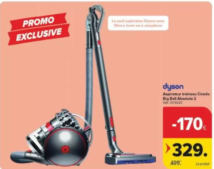 Aspirateur traineau Cinetic Big Ball Absolute 2