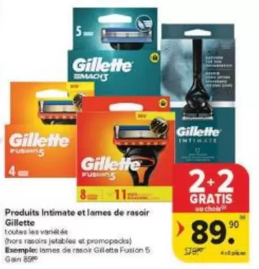 De - Produits Intimate et lames de rasoir