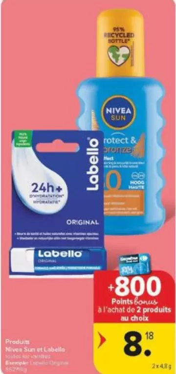 Origin - Nivea Sun Protect & Bronze + Labello al