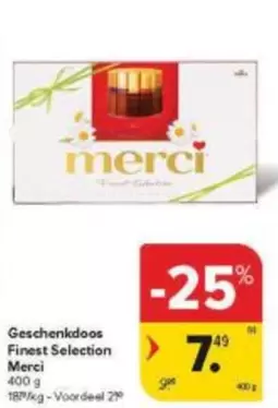 Merci - Geschenkdoos Finest Selection
