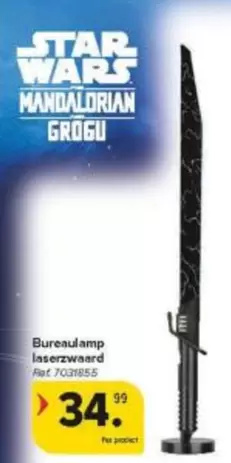 Star Wars - Bureau-lamp laserzwaard Ref 7031855