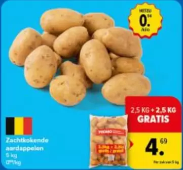 Zachtkokende aardappelen