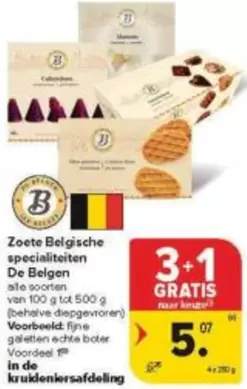 De - Zoete Belgische specialiteiten