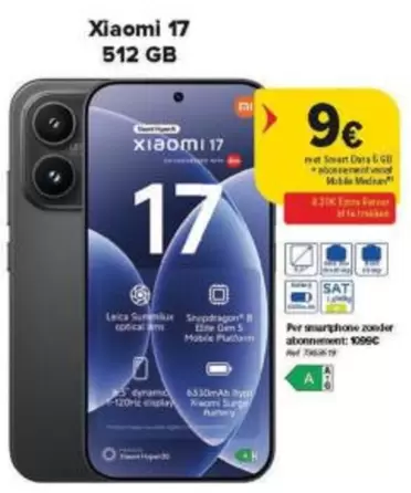 Xiaomi -  17 512 GB