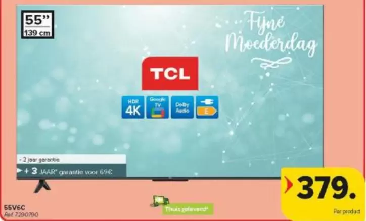 55" 4K HDR TV