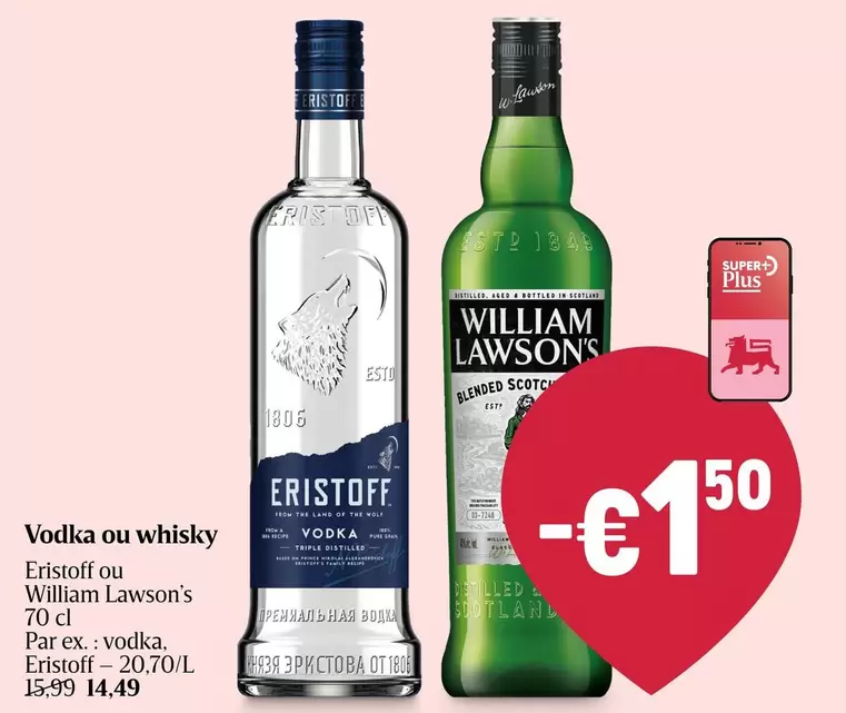 Wolf - Vodka ou whisky