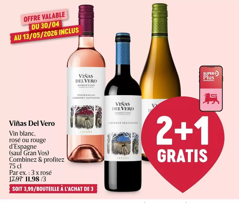 As - Vin blanc, rosé ou rouge