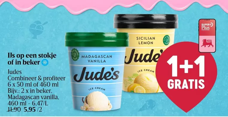 Jude's Combineer & profiteer 6 x 50 ml of 460 ml